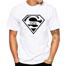 Load image into Gallery viewer, Super dad T Shirts Men Tops Casual Model Father's Day Tshirt Short Sleeve Funny papa Dady Gift T-shirt Camisetas Tee Shirt Homme