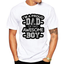 Load image into Gallery viewer, Super dad T Shirts Men Tops Casual Model Father's Day Tshirt Short Sleeve Funny papa Dady Gift T-shirt Camisetas Tee Shirt Homme