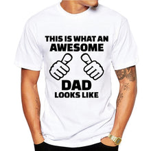 Load image into Gallery viewer, Super dad T Shirts Men Tops Casual Model Father's Day Tshirt Short Sleeve Funny papa Dady Gift T-shirt Camisetas Tee Shirt Homme