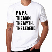 Load image into Gallery viewer, Super dad T Shirts Men Tops Casual Model Father's Day Tshirt Short Sleeve Funny papa Dady Gift T-shirt Camisetas Tee Shirt Homme