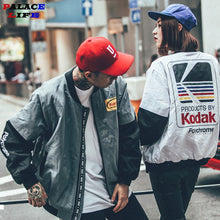 Load image into Gallery viewer, Japanese Hip Hop Style MA1 Bomber Jacket Men Harajuku Pilot streetwear Letter Printing Couple Baseball Jackets Men Women Coat