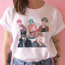 Load image into Gallery viewer, bangtan boys t shirt women korean style Oversized kpop tshirt female ulzzang harajuku JIN SUGA J HOPE JIMIN V JUNGKOOK t-shirt