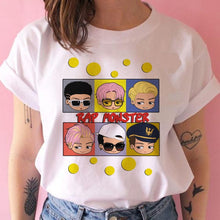 Load image into Gallery viewer, bangtan boys t shirt women korean style Oversized kpop tshirt female ulzzang harajuku JIN SUGA J HOPE JIMIN V JUNGKOOK t-shirt