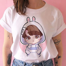 Load image into Gallery viewer, bangtan boys t shirt women korean style Oversized kpop tshirt female ulzzang harajuku JIN SUGA J HOPE JIMIN V JUNGKOOK t-shirt