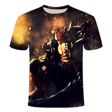 Load image into Gallery viewer, Game League of Legends 3D printed t-shirt yasuo zed leesin t shirt casual shorts lol tshirt short sleeve summer 6XL streetwear