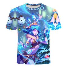 Load image into Gallery viewer, Game League of Legends 3D printed t-shirt yasuo zed leesin t shirt casual shorts lol tshirt short sleeve summer 6XL streetwear