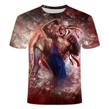 Load image into Gallery viewer, Game League of Legends 3D printed t-shirt yasuo zed leesin t shirt casual shorts lol tshirt short sleeve summer 6XL streetwear
