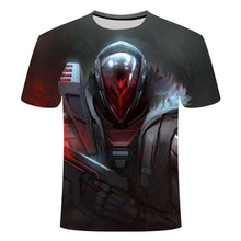 Load image into Gallery viewer, Game League of Legends 3D printed t-shirt yasuo zed leesin t shirt casual shorts lol tshirt short sleeve summer 6XL streetwear