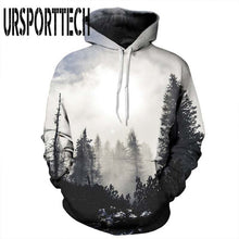 Load image into Gallery viewer, URSPORTTECH Hot Fashion Casual Men Women 3D Sweatshirts Print Milk Space Galaxy Hooded Hoodies Unisex Tops Wholesale Plus Size