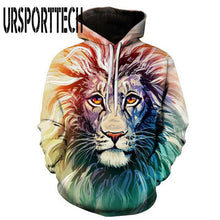 Load image into Gallery viewer, URSPORTTECH Hot Fashion Casual Men Women 3D Sweatshirts Print Milk Space Galaxy Hooded Hoodies Unisex Tops Wholesale Plus Size