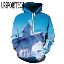 Load image into Gallery viewer, URSPORTTECH Hot Fashion Casual Men Women 3D Sweatshirts Print Milk Space Galaxy Hooded Hoodies Unisex Tops Wholesale Plus Size