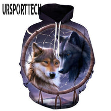 Load image into Gallery viewer, URSPORTTECH Hot Fashion Casual Men Women 3D Sweatshirts Print Milk Space Galaxy Hooded Hoodies Unisex Tops Wholesale Plus Size