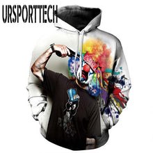 Load image into Gallery viewer, URSPORTTECH Hot Fashion Casual Men Women 3D Sweatshirts Print Milk Space Galaxy Hooded Hoodies Unisex Tops Wholesale Plus Size