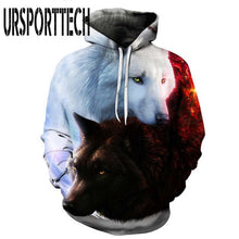 Load image into Gallery viewer, URSPORTTECH Hot Fashion Casual Men Women 3D Sweatshirts Print Milk Space Galaxy Hooded Hoodies Unisex Tops Wholesale Plus Size