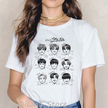 Load image into Gallery viewer, Ropa mujer 2019 Stray Kids kpop tshirt women plus size vogue funny t shirts harajuku ulzzang shirt StrayKids female t-shirt