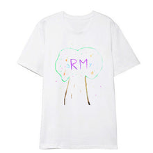 Load image into Gallery viewer, ALLKPOPER KPOP Bangtan Boys Same Graffiti T-shirt 5TH MUSTER  Busan Seoul Concert O-neck short-sleeved T-shirt summer unisex