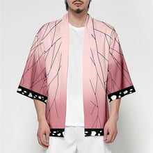 Load image into Gallery viewer, New Kamado Tanjirou Coat Demon Slayer Hoodies Sweatshirts Cosplay Costume Kamado Nezuko Tomioka Giyuu Jackets Men Halloween