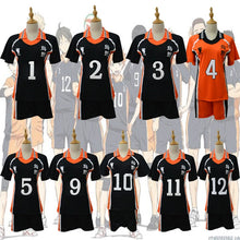 Load image into Gallery viewer, 9 Styles Haikyuu Cosplay Costume Karasuno High School Volleyball Club Hinata Shyouyou Sportswear Jerseys Uniform