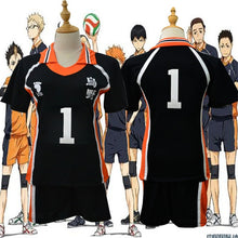 Load image into Gallery viewer, 9 Styles Haikyuu Cosplay Costume Karasuno High School Volleyball Club Hinata Shyouyou Sportswear Jerseys Uniform
