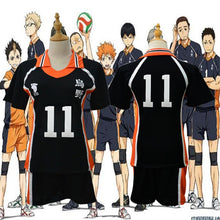 Load image into Gallery viewer, 9 Styles Haikyuu Cosplay Costume Karasuno High School Volleyball Club Hinata Shyouyou Sportswear Jerseys Uniform