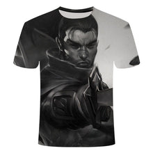 Load image into Gallery viewer, E-sports game League of Legends yasuo leesin Thresh 3D printing T-shirt men's children's T-shirt large size 6XL game team shirt