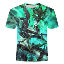 Load image into Gallery viewer, E-sports game League of Legends yasuo leesin Thresh 3D printing T-shirt men's children's T-shirt large size 6XL game team shirt