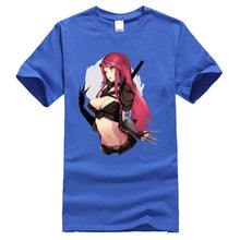 Load image into Gallery viewer, Sexy Katarina League of Legends Game Men's Tshirt Crew Neck Tees Short Sleeve Printed On T Shirt Cheap Funny Print T Shirt Man