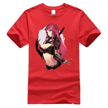 Load image into Gallery viewer, Sexy Katarina League of Legends Game Men's Tshirt Crew Neck Tees Short Sleeve Printed On T Shirt Cheap Funny Print T Shirt Man