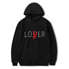 Load image into Gallery viewer, Lover Loser Printed Hoodie Vintage Vogue Ullzang Mens Hodies Autumn Winter Hoodies Sweatshirt Fleece Street Hoodys for Women Men
