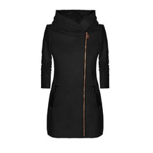 Load image into Gallery viewer, Ladies Jackets Fashion Hooded Coat Casual Long Coat Women Autumn Winter Jackets new