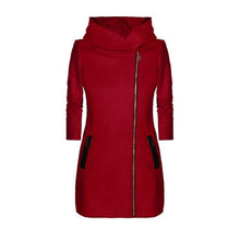 Load image into Gallery viewer, Ladies Jackets Fashion Hooded Coat Casual Long Coat Women Autumn Winter Jackets new