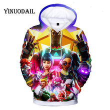 Load image into Gallery viewer, 100-150cm Children Hoodie Gunman 3D Hoodies Streetwear Hip Hop Warm Hoody Sweatshirt Harajuku
