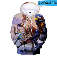 Load image into Gallery viewer, 100-150cm Children Hoodie Gunman 3D Hoodies Streetwear Hip Hop Warm Hoody Sweatshirt Harajuku