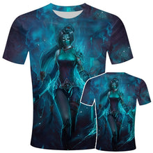 Load image into Gallery viewer, League Of Legend Games 3d Print T Shirt Men/women League Of Legend Clothes Yasuo Jinx Ezreal Caitlyn Garen Akali Lol Game Tshirt