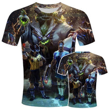 Load image into Gallery viewer, League Of Legend Games 3d Print T Shirt Men/women League Of Legend Clothes Yasuo Jinx Ezreal Caitlyn Garen Akali Lol Game Tshirt