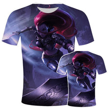 Load image into Gallery viewer, League Of Legend Games 3d Print T Shirt Men/women League Of Legend Clothes Yasuo Jinx Ezreal Caitlyn Garen Akali Lol Game Tshirt
