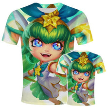 Load image into Gallery viewer, League Of Legend Games 3d Print T Shirt Men/women League Of Legend Clothes Yasuo Jinx Ezreal Caitlyn Garen Akali Lol Game Tshirt