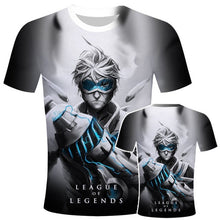 Load image into Gallery viewer, League Of Legend Games 3d Print T Shirt Men/women League Of Legend Clothes Yasuo Jinx Ezreal Caitlyn Garen Akali Lol Game Tshirt