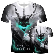 Load image into Gallery viewer, League Of Legend Games 3d Print T Shirt Men/women League Of Legend Clothes Yasuo Jinx Ezreal Caitlyn Garen Akali Lol Game Tshirt