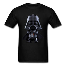 Load image into Gallery viewer, 3D Star Wars T Shirt Black T-shirt Darth Vader Chibi Tshirt Hip Hop League Legend Clothing Cartoon Printed Tops Tees Men