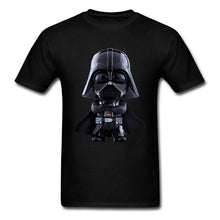 Load image into Gallery viewer, 3D Star Wars T Shirt Black T-shirt Darth Vader Chibi Tshirt Hip Hop League Legend Clothing Cartoon Printed Tops Tees Men