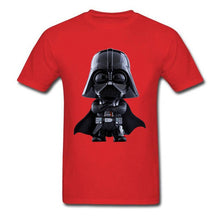 Load image into Gallery viewer, 3D Star Wars T Shirt Black T-shirt Darth Vader Chibi Tshirt Hip Hop League Legend Clothing Cartoon Printed Tops Tees Men