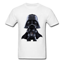 Load image into Gallery viewer, 3D Star Wars T Shirt Black T-shirt Darth Vader Chibi Tshirt Hip Hop League Legend Clothing Cartoon Printed Tops Tees Men