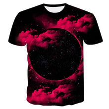 Load image into Gallery viewer, New hot sale Galaxy Galaxy 3D Wolf Men's T-Shirt Summer printed casual shirt Plus size O-Neck short sleeve fashion youth T-Shirt